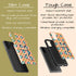 Retro Custom 3D Initials Galaxy Case